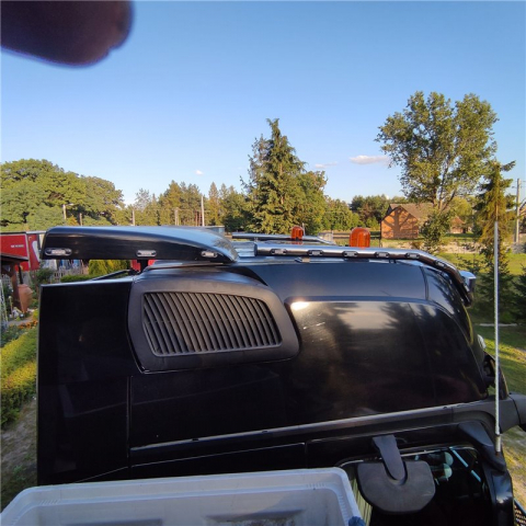 Bara inox cu LED-uri, proiectoare Mercedes Actros MP4, MP5 [1]