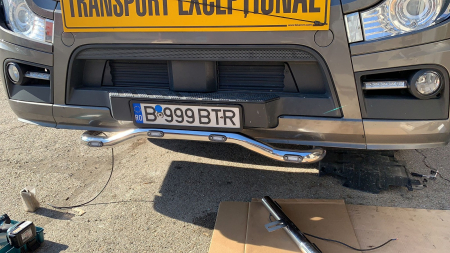 Bara leduri sub masca fata, din 3 elemente pentru Mercedes Actros MP4 [9]