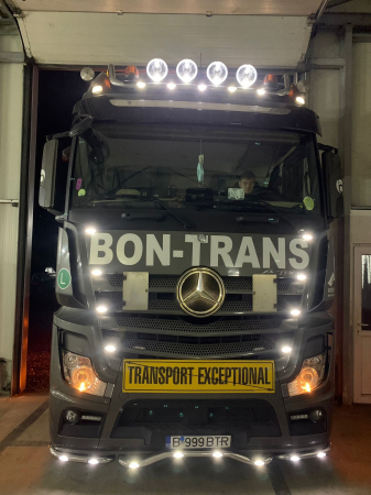 Bara leduri sub masca fata, din 3 elemente pentru Mercedes Actros MP4 [2]