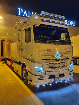 Bara leduri sub masca fata, din 3 elemente pentru Mercedes Actros MP4 [6]