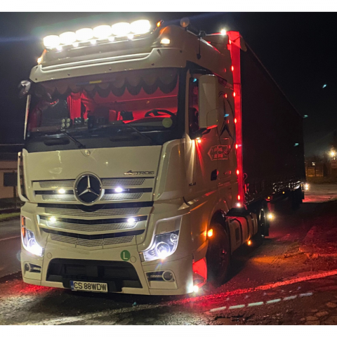 Bara proiectoare Mercedes Actros MP4, BIGSPACE - DAUTO SI-MBRB04 [4]