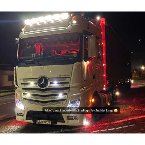 Bara proiectoare Mercedes Actros MP4, BIGSPACE - DAUTO SI-MBRB04 [2]