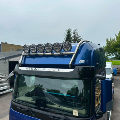 Bara proiectoare model H, Mercedes Actros MP4, MP5, MP6, Giga Space, ProCabin [1]