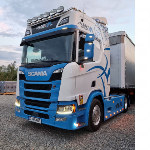 Bara proiectoare, Scania R S G Next Gen, bullbar [6]