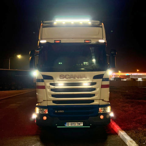 bullbar, suport proiectoare, suport lumini Scania Top Line [10]