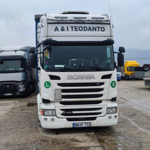 Bullbar suport lumini Scania Top Line [9]