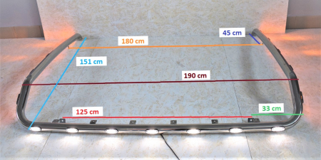 Bullbar suport lumini Scania Top Line [3]