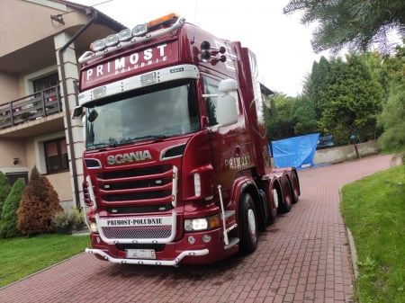 bullbar, suport proiectoare, suport lumini Scania Top Line [1]