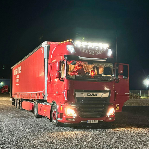Bara proiectoare, Super Space Cab, Daf XF 105  Euro 6 [7]