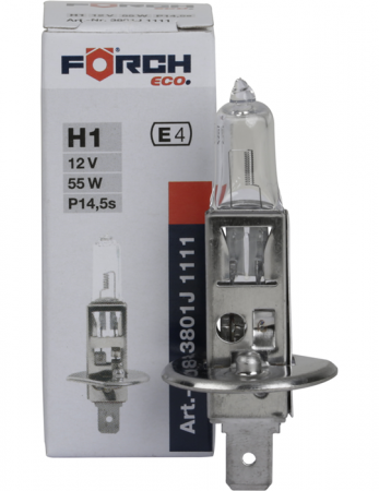 Bec auto H1, 12V, 55W, P14,5s - Forch  3801J 1111