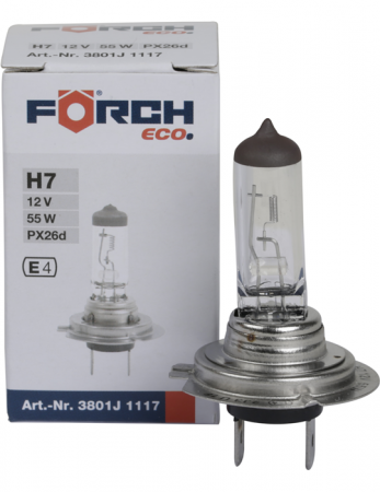 Bec auto H7, 12V, 55W, PX26d - Forch  3801J 1117