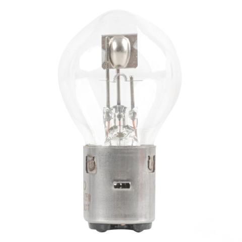 Bec Halogen BA20d, S2, 12V, 35/35W, pentru Moto si Scuter, Sticla Clara, 1 Bucata [3]
