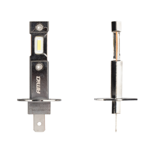 Bec LED H1, 12V 60W, 6000K, 5600LM, set Duo, Canbus 95%, racire activa [3]