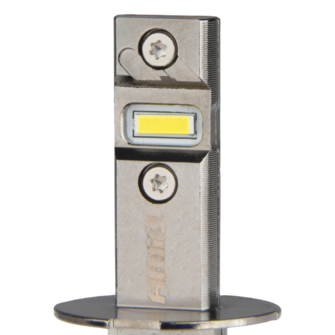 Bec LED H3, 12V 60W, 6000K, 5600LM, set Duo, Canbus 95%, racire activa [1]