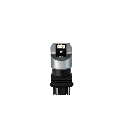 Becuri si sigurante auto - Bec LED, P27/7W, W2.5x16q 3157, 12-24V, CANBUS, Roșu
