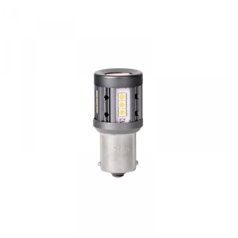 Bec LED Platinum, Alb, P21W, 12/24V, BA15s [1]