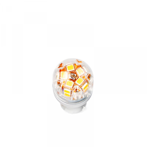 Bec LED, Platinum, PY21W, BAU15s, 12-24V, lumina galbena [1]