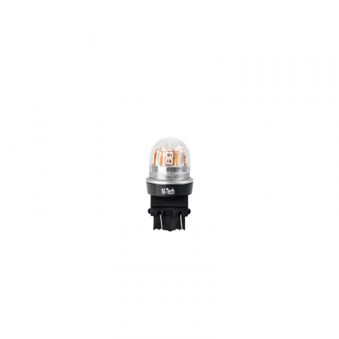 Bec LED Platinum, W2.5x16q, P27/7W, 12/24V, CANBUS, roșu
