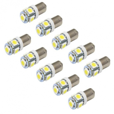 Bec LED T4W, soclu BA9S, 12V - Wesem A.23751 [3]