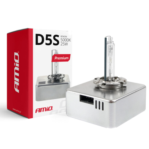Becuri Xenon - Bec Xenon D5S, 12V 25W, 5500K, Igniter Integrat, far lenticular