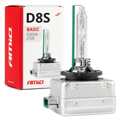 Becuri Xenon - Bec Xenon D8S, 12V 35W, 5000K, Alb Neutru, inlocuitor original