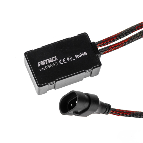 Becuri LED Auto D1S D3S D8S, 50W, 9000LM, 6000K, CANBUS, Set 2 Buc [7]