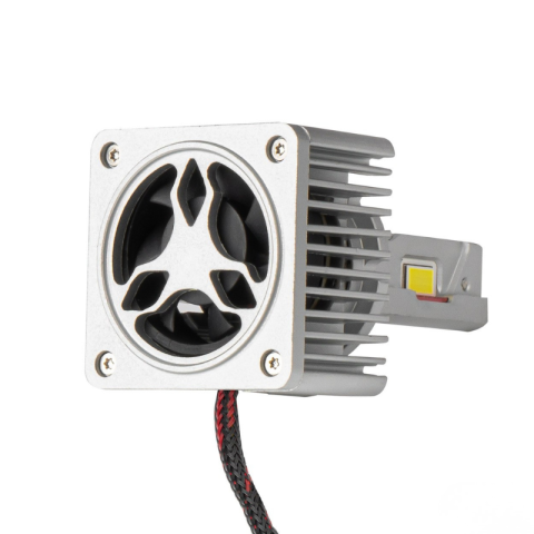 Becuri LED Auto D1S D3S D8S, 50W, 9000LM, 6000K, CANBUS, Set 2 Buc [4]