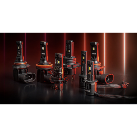 Becuri LED Auto F26 PRO, H8/H9/H11/H16 6000K, 68W, CANBUS, 12/24V [7]