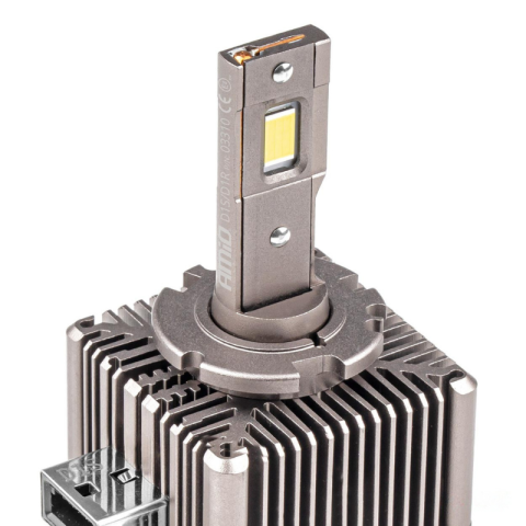 Becuri LED auto far, XD D1S/D1R, Canbus, 70W, 8600Lm, 6500K, 12/24V, Racire Activa, Rotire 360 grade [2]