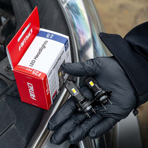 Becuri LED H7 auto 68W, 6000K, CANBUS, 7646lm, 12/24V [2]