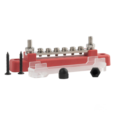 Bloc Distributie Curent cu Bara Colectoare M6, 12-48V, 150A - Borna Distributie Electrica [2]