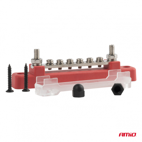 Bloc Distributie Curent cu Bara Colectoare M6, 12V-48V, 150A - Borna Distributie Electrica [2]