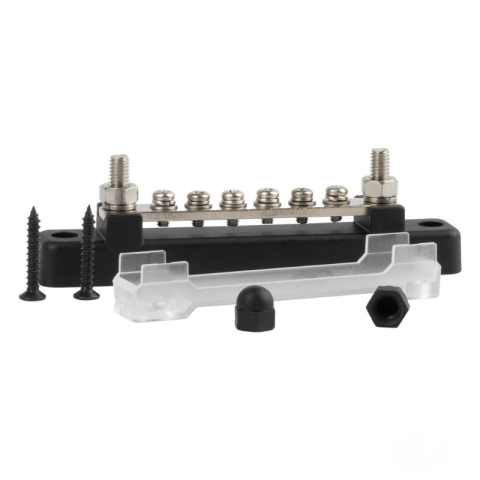 Bloc distributie masa M6 12V-48V 150A, conexiune sigura, montaj rapid [2]