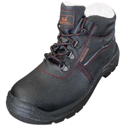 Bocanci Protectie Imblaniti, Bombeu Metalic 200J, Talpa Antiderapanta Antistatica, Piele Naturala, Marimi 39-46 [2]
