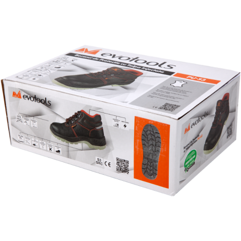 Bocanci protectie S3, talpa PU injectata, bombeu metalic, piele naturala, marimi 39-46 [3]