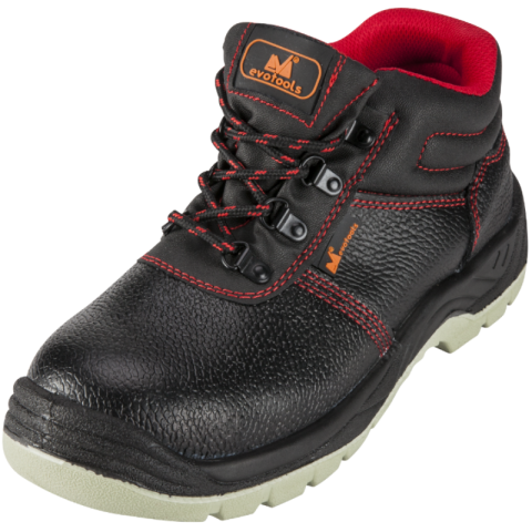 Bocanci protectie S3, talpa PU injectata, bombeu metalic, piele naturala, marimi 39-46 [2]