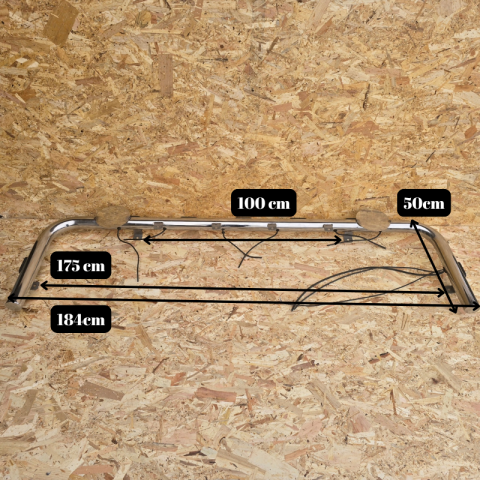 Bullbar, Bara proiectoare camion, TIR, Mercedes Actros, Cabina Mica [7]