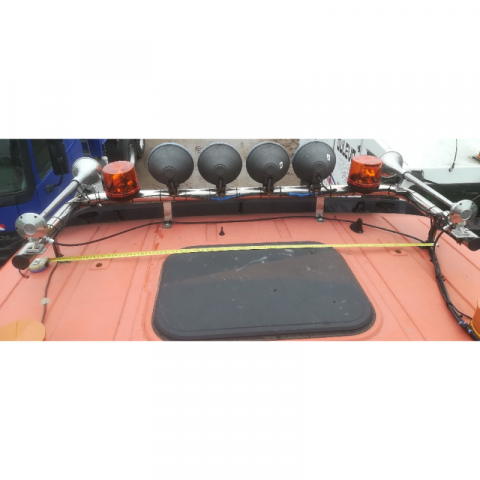 Bullbar, Bara proiectoare camion, TIR, Mercedes Actros, Cabina Mica [1]
