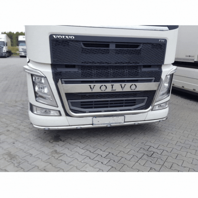 Lichidari Stoc si Promotii - Bullbar grila, bara proiectoare, Volvo FH4, Euro 6, Globetrotter  XL - DAUTO VRB10