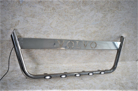 Bullbar grila, bara proiectoare, Volvo FH4, Euro 6, Globetrotter  XL - DAUTO VRB10 [1]