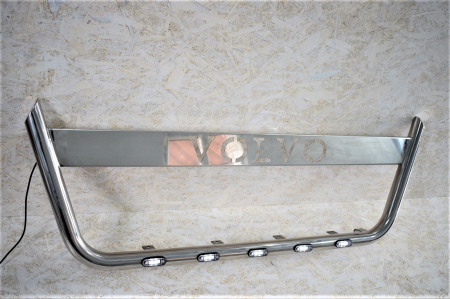 Bullbar grila, bara proiectoare, Volvo FH4, Euro 6, Globetrotter  XL - DAUTO VRB10 [4]