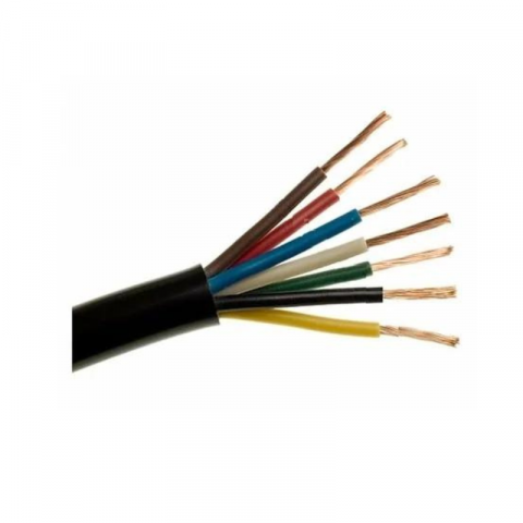 Electrice auto, camioane si remorci - Cablu din cupru multifilar electric auto 7 fire, YLYs 7 x 0.75
