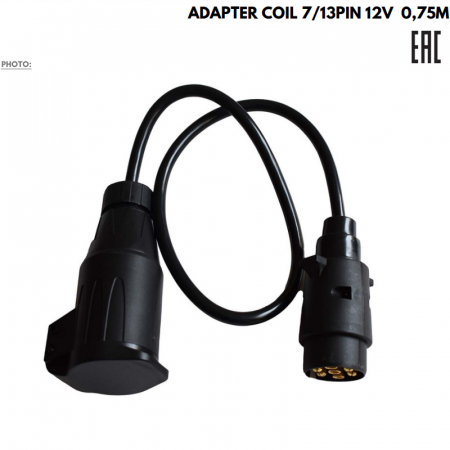 Cablu electric, adaptor de la 7 la 13 pini, 0.75 m, tatamama, 12V - Truck LED [2]