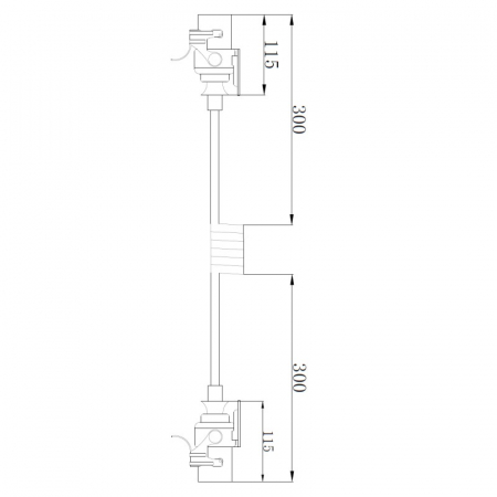 Cablu electric ADR, spiralat remorca, 15 Pini, 3.8m, 24V - Truck LED AKC1261 [2]