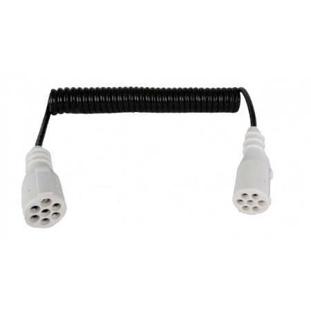 Cablu electric spiralat, 7pini, tip S, 3.8m, 24V, HYFLEX - Truck LED E1215