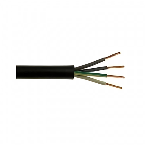 Electrice auto, camioane si remorci - Cablu rotund din cupru multifilar electric auto 4 fire, YLY-S 4 x 0.5