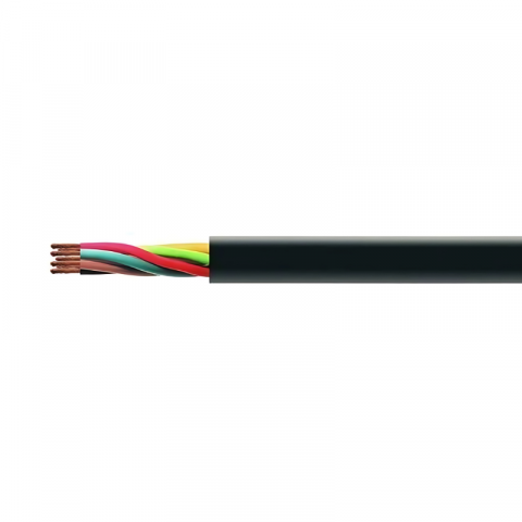 Electrice auto, camioane si remorci - Cablu rotund din cupru multifilar electric auto cu 6 fire, YLY-S 6 x 1.5