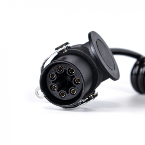 Cablu Spiralat EBS 7 Pini, Conector 24V, Lungime 5 Metri [1]