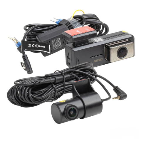 Camera Auto Duala Fata/Spate, 2K/Full HD, Wi-fi, ecran 2", 12V [1]