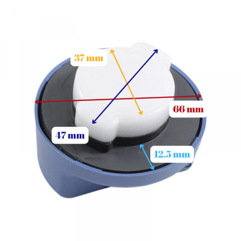 Capac, buson rezervor AdBlue, 40mm, interior 38mm, Daf, Man, Mercedes - Truck LED AKC1293 [1]